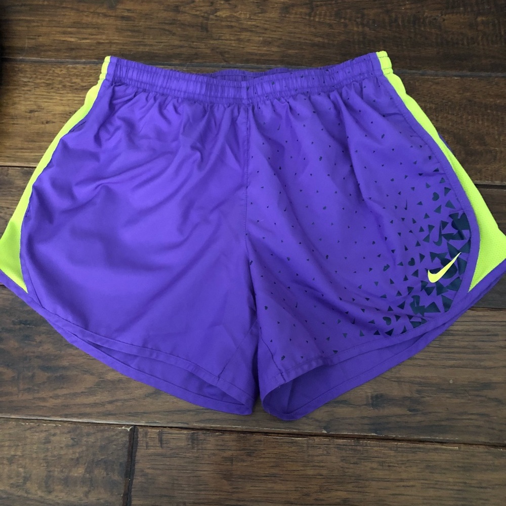 Youth XL Nike dri-fit athletic shorts purple